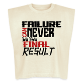 FINAL RESULT Washed Women´s Muscle Tank Top - faded cream