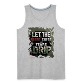 BLODD SWEAT & TEARS Men’s Premium Tank - heather gray