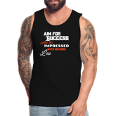 Aim For Success Men’s Premium Tank - black