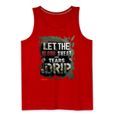 BLODD SWEAT & TEARS Men’s Premium Tank - red