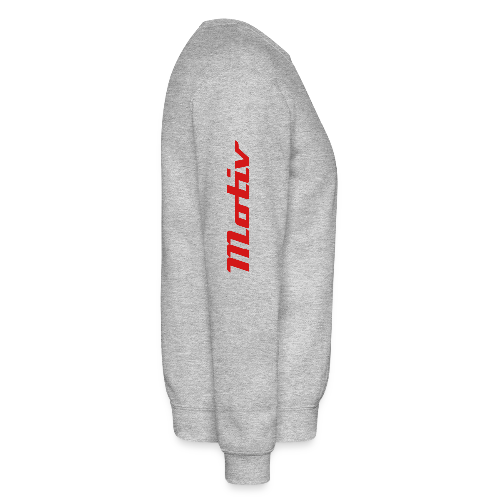 LIFE IS A GAME Crewneck Sweatshirt - heather gray