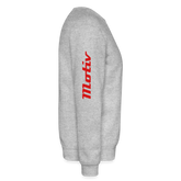 LIFE IS A GAME Crewneck Sweatshirt - heather gray