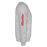 LIFE IS A GAME Crewneck Sweatshirt - heather gray