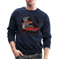 BLOOD SWEAT & TEARS Crewneck Sweatshirt - navy