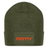 Motiv Patch Beanie - olive