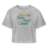 Aim For Success Women’s Champion Cropped T-Shirt - heather gray