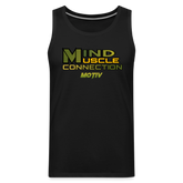 Mind Muscle Connection Men’s Premium Tank - black