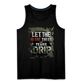 BLODD SWEAT & TEARS Men’s Premium Tank - charcoal grey