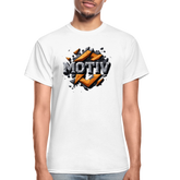 Brand Name MOTIV Ultra Cotton Adult T-Shirt - white