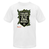 Final Result Jersey T-Shirt by Bella + Canvas - white