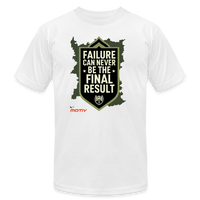 Final Result Jersey T-Shirt by Bella + Canvas - white