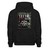 BLOOD SWEAT & TEARS Heavy Blend Adult Hoodie - black