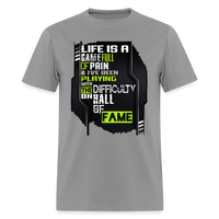 LIFE IS A GAME Men's T-Shirt | GILDAN 5000 - rock