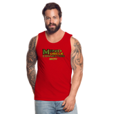 Mind Muscle Connection Men’s Premium Tank - red