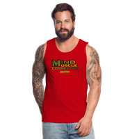 Mind Muscle Connection Men’s Premium Tank - red