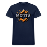 Brand Name MOTIV Ultra Cotton Adult T-Shirt - navy