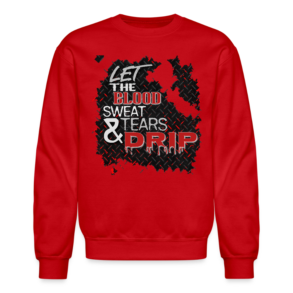 BLOOD SWEAT & TEARS Crewneck Sweatshirt - red