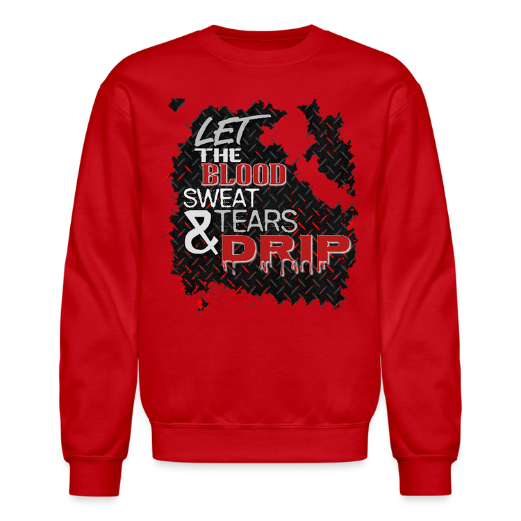 BLOOD SWEAT & TEARS Crewneck Sweatshirt - red