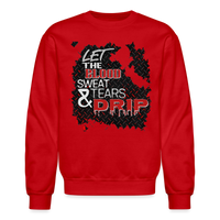BLOOD SWEAT & TEARS Crewneck Sweatshirt - red