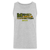 Mind Muscle Connection Men’s Premium Tank - heather gray