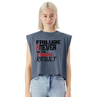 FINAL RESULT Washed Women´s Muscle Tank Top - faded navy