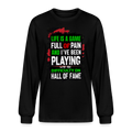 PALESTINE EDITION 2 LIFE IS A GAME Men's Organic Long Sleeve T-Shirt - black