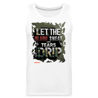 BLODD SWEAT & TEARS Men’s Premium Tank - white