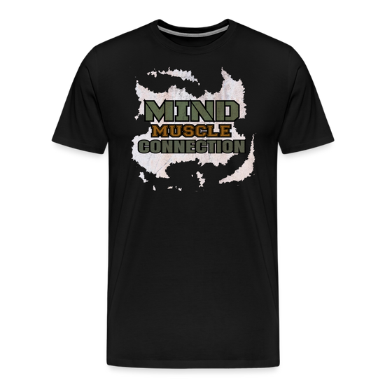 Mind Muscle Connection Premium T-Shirt - black