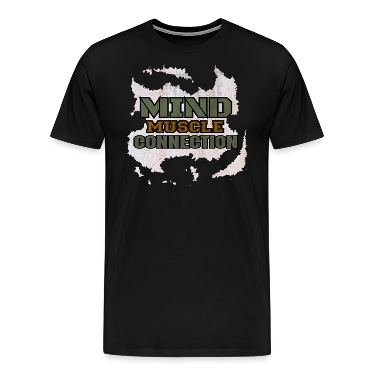 Mind Muscle Connection Premium T-Shirt - black