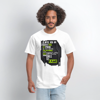 LIFE IS A GAME Men's T-Shirt | GILDAN 5000 - white