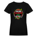 FINAL RESULT Women's V-Neck T-Shirt - black