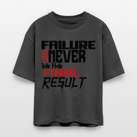 FINAL RESULT Women's Cropped T-Shirt - anthracite grey