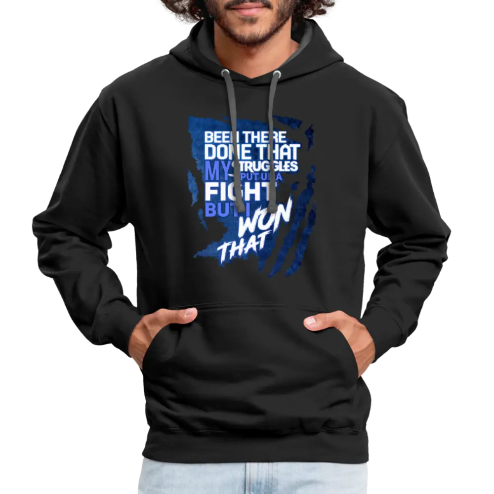 "BEEN THERE DONE THAT" Men’s Premium Tank - black/asphalt