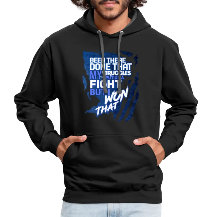 "BEEN THERE DONE THAT" Men’s Premium Tank - black/asphalt