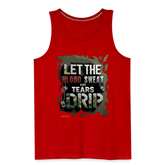 BLODD SWEAT & TEARS Men’s Premium Tank - red