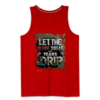 BLODD SWEAT & TEARS Men’s Premium Tank - red