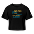 Aim For Success Women’s Champion Cropped T-Shirt - black
