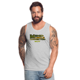 Mind Muscle Connection Men’s Premium Tank - heather gray