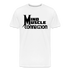 Mind Muscle Connection Men’s Premium Organic T-Shirt - white