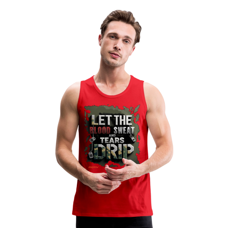BLODD SWEAT & TEARS Men’s Premium Tank - red