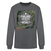 FINAL RESULT Men's Long Sleeve T-Shirt - charcoal