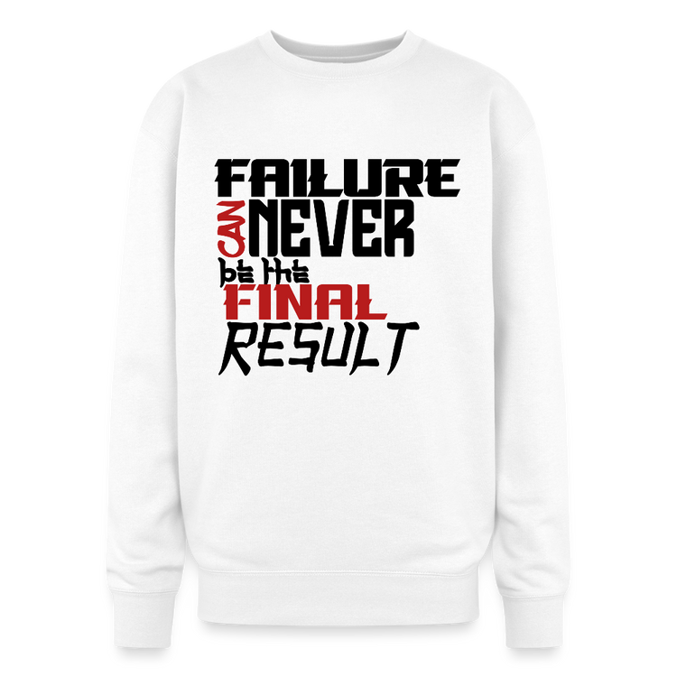 FINAL RESULT Oversized Crewneck Sweatshirt - white