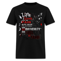 LIFE IS A GAME Men's T-Shirt | GILDAN 5000 - black