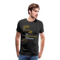 Aim For Success Men's Premium T-Shirt - black