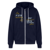 Aim For Success Premium Full Zip Hoodie - navy