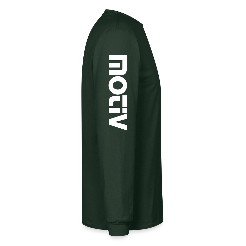 FINAL RESULT Men's Long Sleeve T-Shirt - forest green
