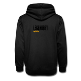 "BEEN THERE DONE THAT" Style 3 Shawl Collar Hoodie - black